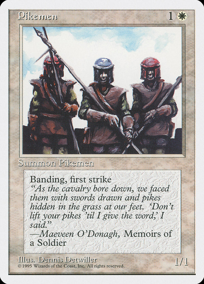 Pikemen [Fourth Edition] | Webway Games