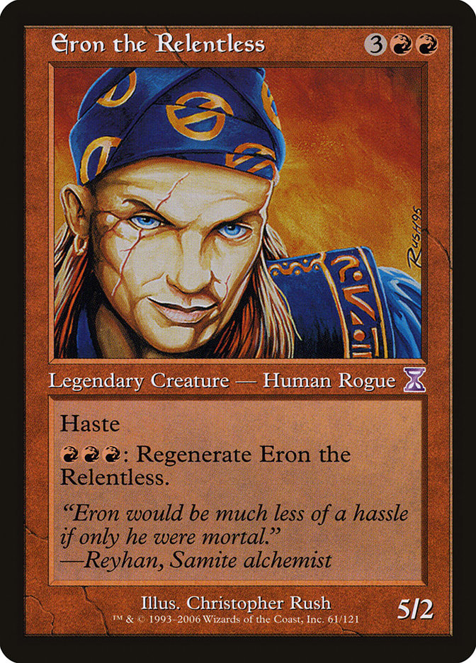 Eron the Relentless [Time Spiral Timeshifted] | Webway Games