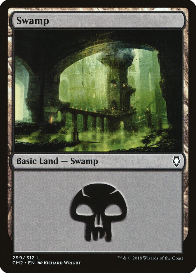 Swamp (#299) [Commander Anthology Volume II] | Webway Games