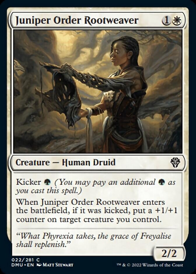 Juniper Order Rootweaver [Dominaria United] | Webway Games