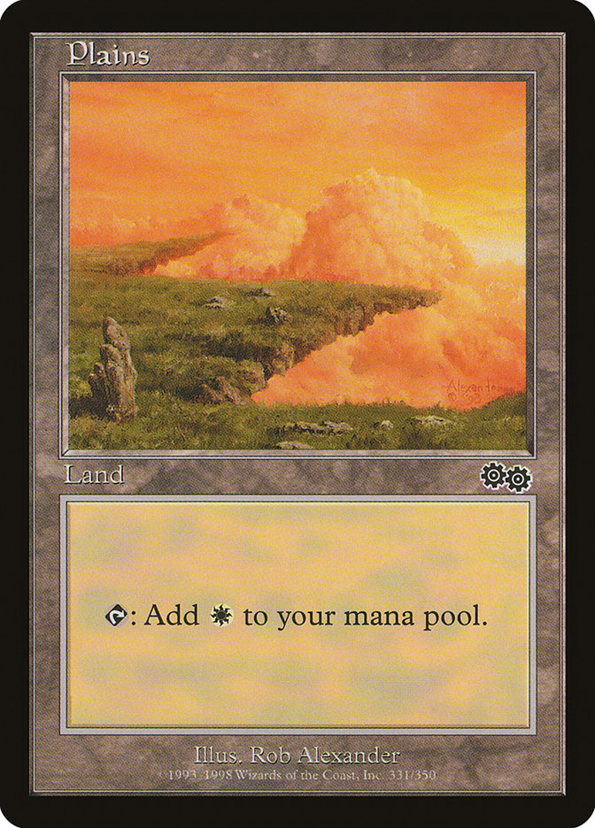 Plains (#331) [Urza's Saga] | Webway Games