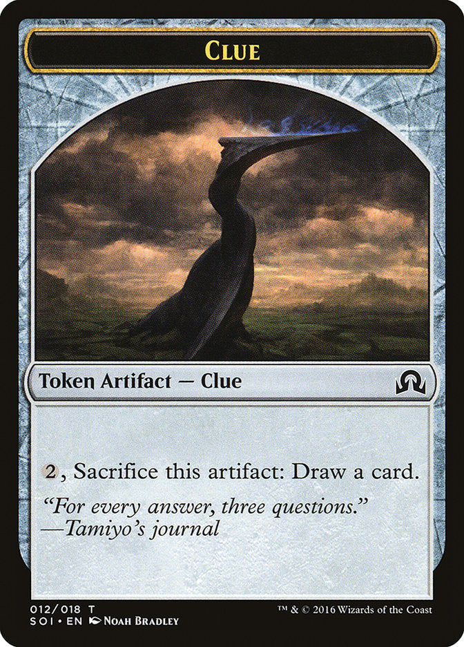 Clue (012/018) [Shadows over Innistrad Tokens] | Webway Games