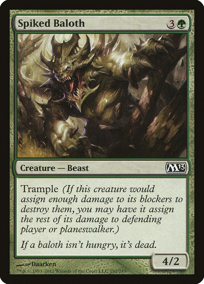 Spiked Baloth [Magic 2013] | Webway Games