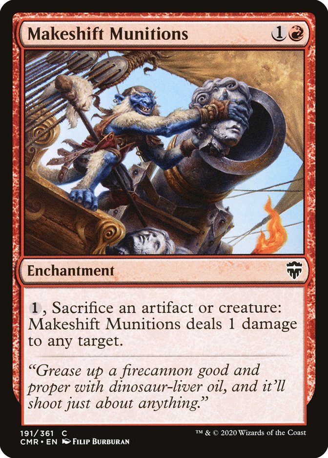 Makeshift Munitions [Commander Legends] | Webway Games