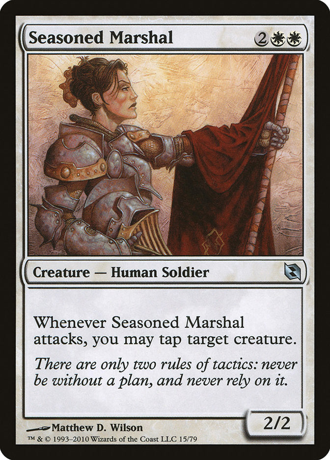 Seasoned Marshal [Duel Decks: Elspeth vs. Tezzeret] | Webway Games