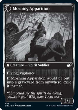 Mourning Patrol // Morning Apparition [Innistrad: Double Feature] | Webway Games