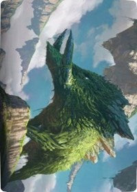 Yasharn, Implacable Earth Art Card [Zendikar Rising Art Series] | Webway Games