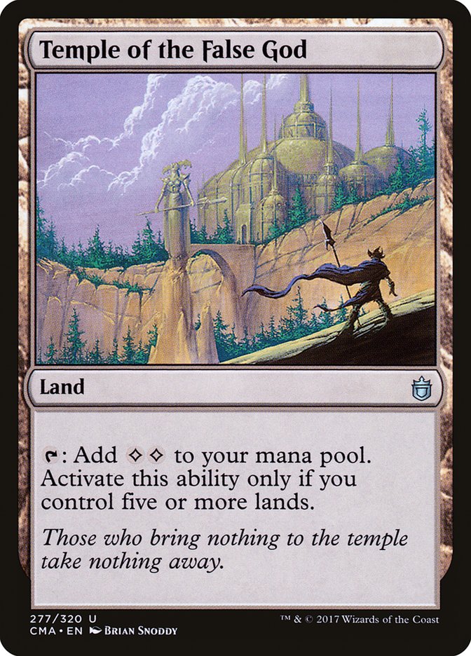 Temple of the False God [Commander Anthology] | Webway Games