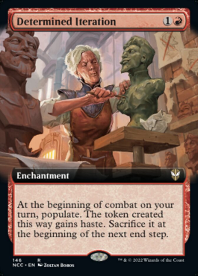 Determined Iteration (Extended Art) [Streets of New Capenna Commander] | Webway Games
