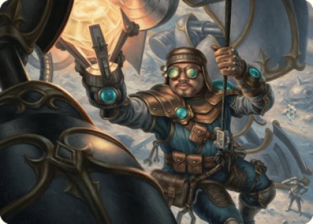 Powerstone Engineer Art Card [The Brothers' War Art Series] | Webway Games