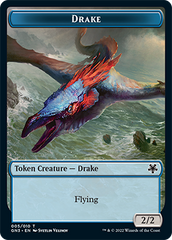Soldier // Drake Double-Sided Token [Game Night: Free-for-All Tokens] | Webway Games
