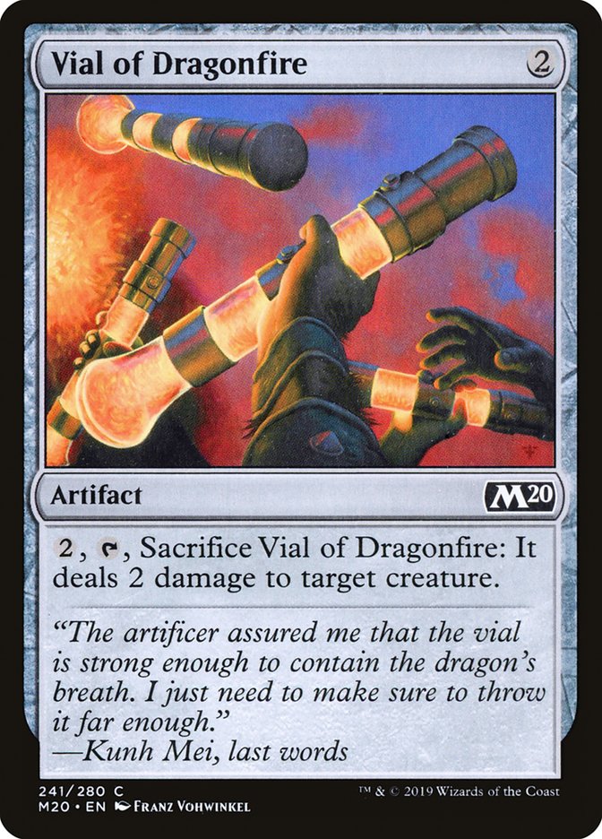Vial of Dragonfire [Core Set 2020] | Webway Games