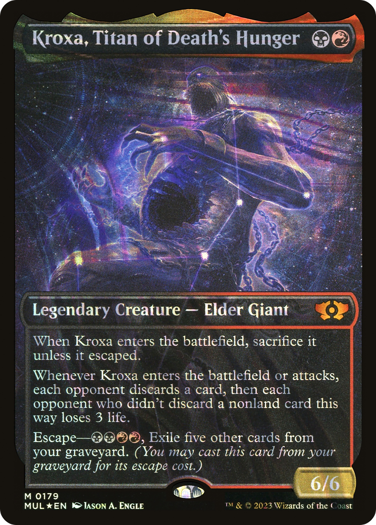 Kroxa, Titan of Death's Hunger (Halo Foil) [Multiverse Legends] | Webway Games