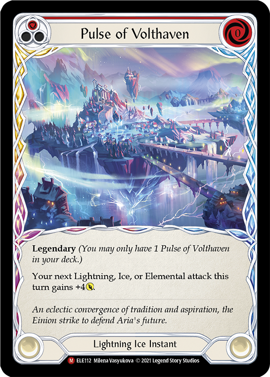 Pulse of Volthaven [ELE112] (Tales of Aria)  1st Edition Normal | Webway Games