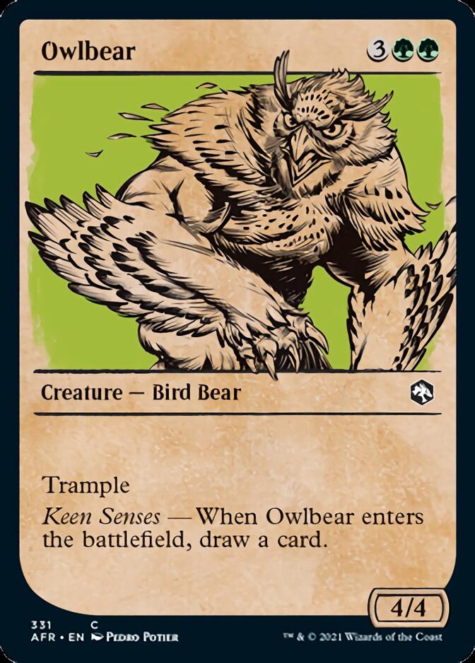 Owlbear (Showcase) [Dungeons & Dragons: Adventures in the Forgotten Realms] | Webway Games