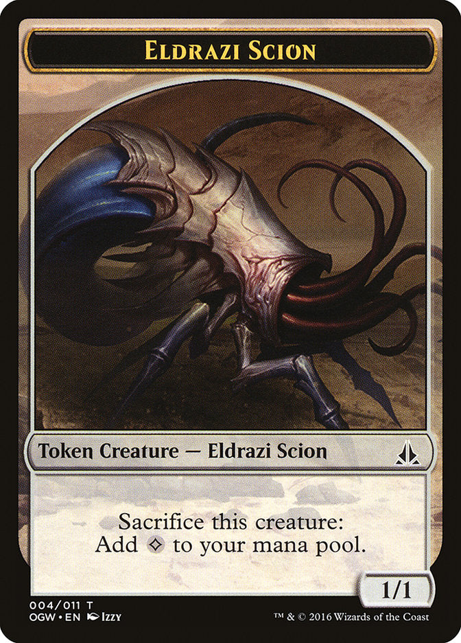 Eldrazi Scion (004/011) [Oath of the Gatewatch Tokens] | Webway Games