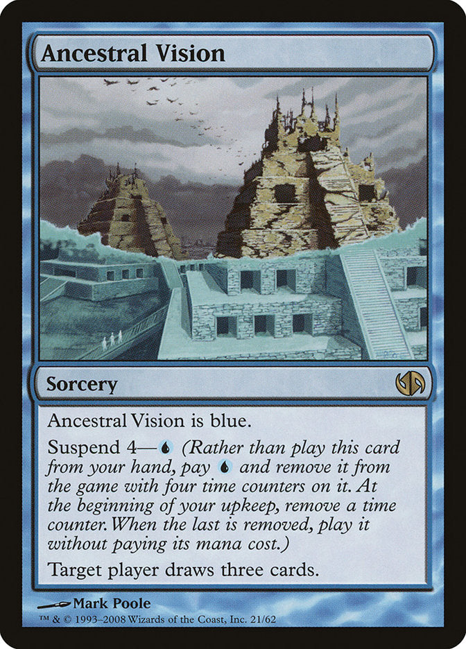Ancestral Vision [Duel Decks: Jace vs. Chandra] | Webway Games