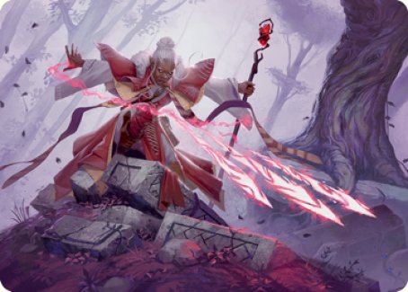 Magic Missile Art Card [Dungeons & Dragons: Adventures in the Forgotten Realms Art Series] | Webway Games
