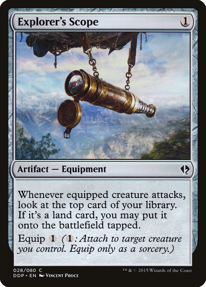 Explorer's Scope [Duel Decks: Zendikar vs. Eldrazi] | Webway Games