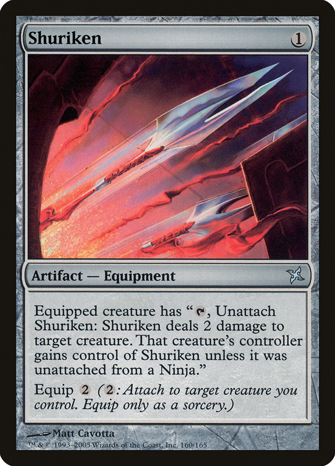 Shuriken [Betrayers of Kamigawa] | Webway Games