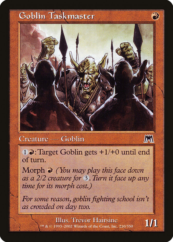 Goblin Taskmaster [Onslaught] | Webway Games