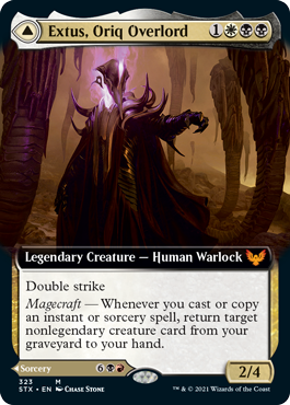 Extus, Oriq Overlord // Awaken the Blood Avatar (Extended) [Strixhaven: School of Mages] | Webway Games