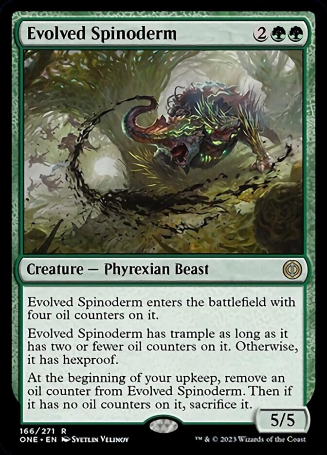 Evolved Spinoderm [Phyrexia: All Will Be One] | Webway Games