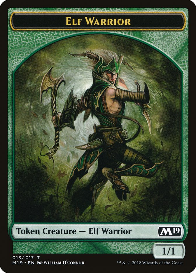Elf Warrior [Core Set 2019 Tokens] | Webway Games