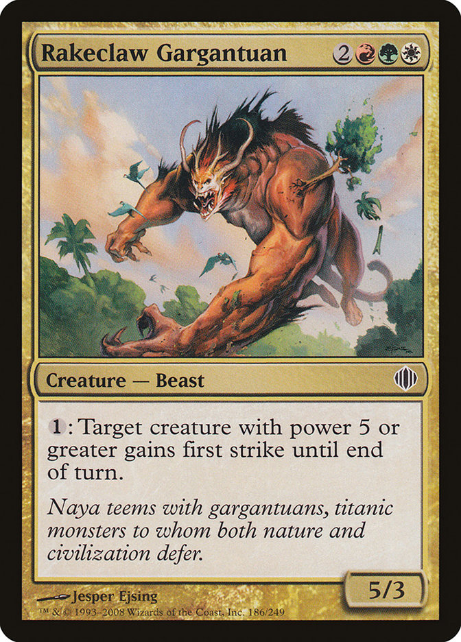 Rakeclaw Gargantuan [Shards of Alara] | Webway Games