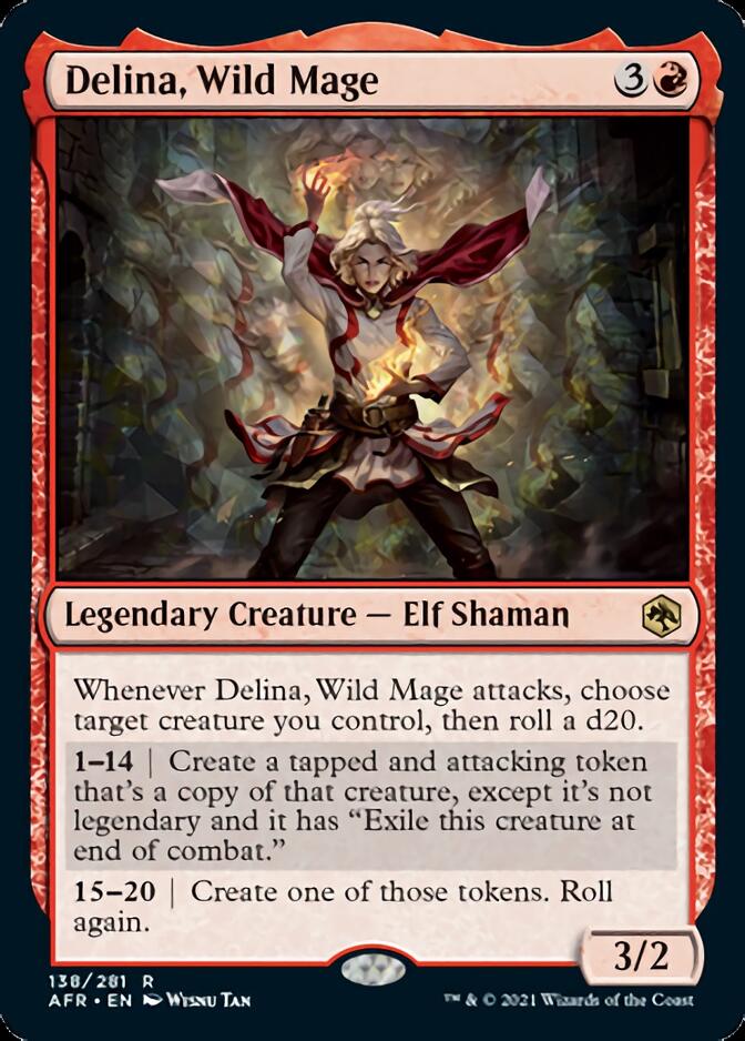 Delina, Wild Mage [Dungeons & Dragons: Adventures in the Forgotten Realms] | Webway Games