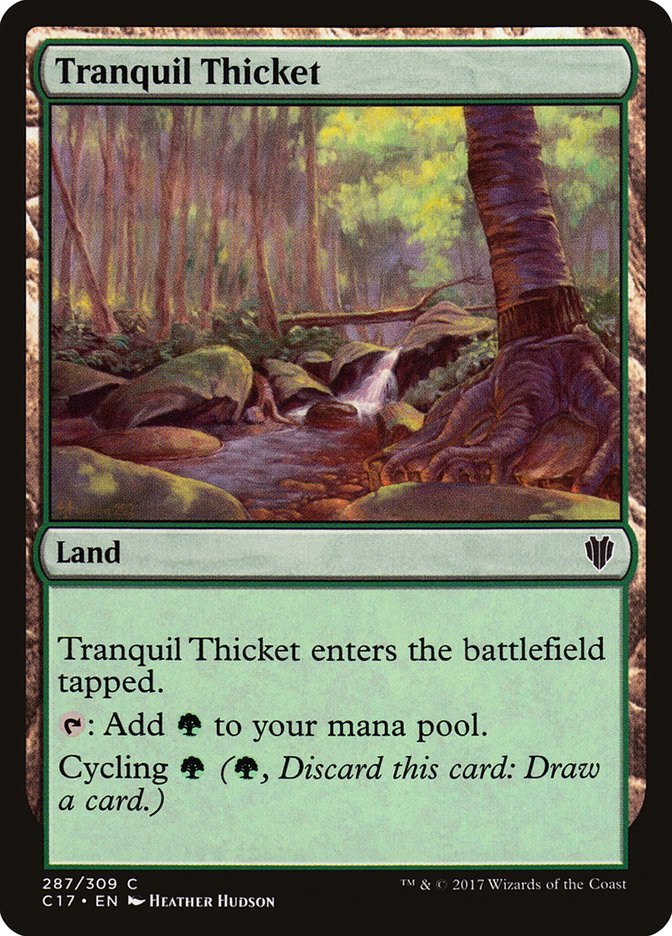 Tranquil Thicket [Commander 2017] | Webway Games