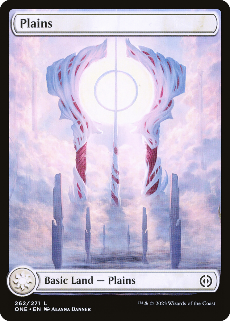 Plains (262) (Full-Art) [Phyrexia: All Will Be One] | Webway Games