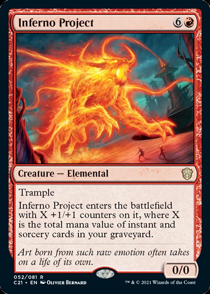 Inferno Project [Commander 2021] | Webway Games