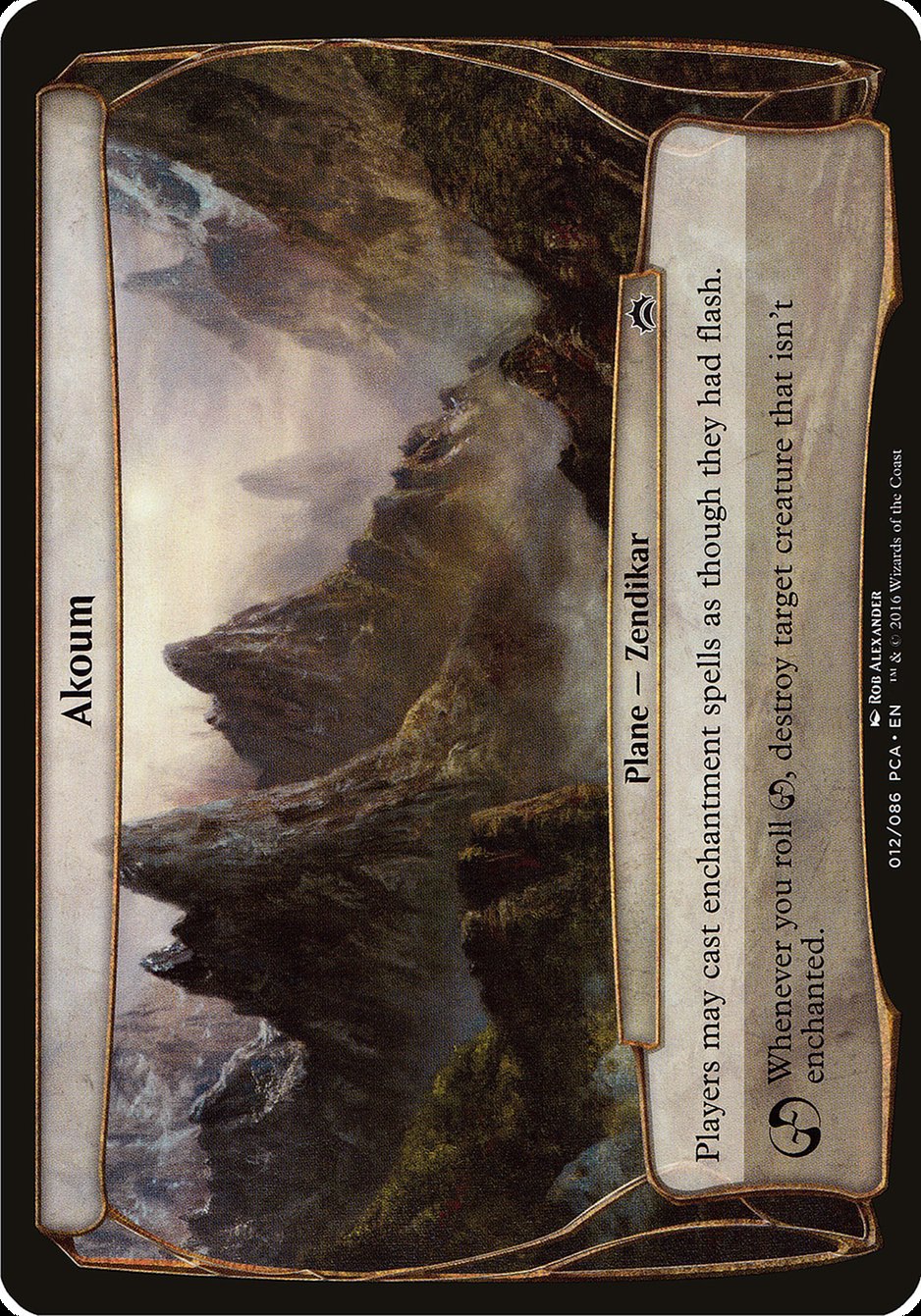 Akoum [Planechase Anthology Planes] | Webway Games