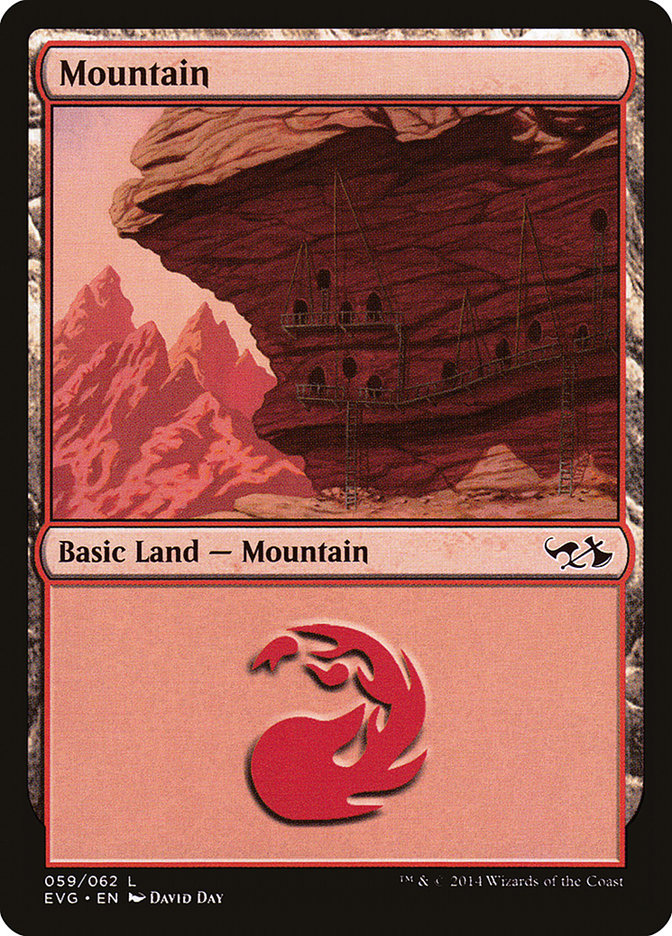 Mountain (59) (Elves vs. Goblins) [Duel Decks Anthology] | Webway Games