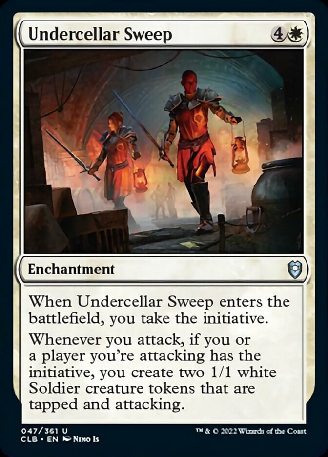 Undercellar Sweep [Commander Legends: Battle for Baldur's Gate] | Webway Games
