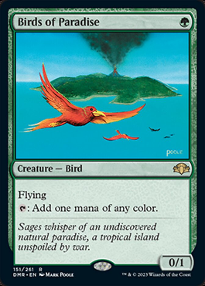 Birds of Paradise [Dominaria Remastered] | Webway Games
