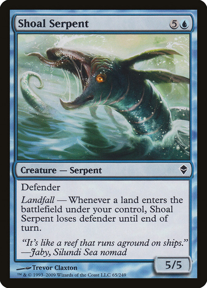Shoal Serpent [Zendikar] | Webway Games
