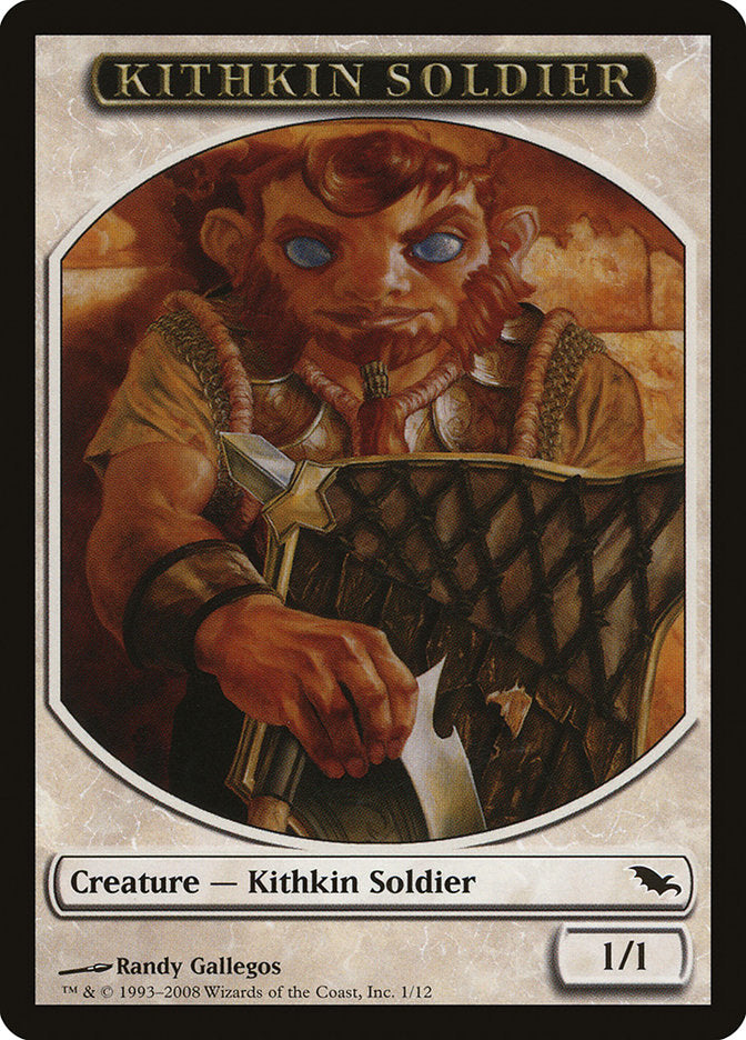 Kithkin Soldier [Shadowmoor Tokens] | Webway Games