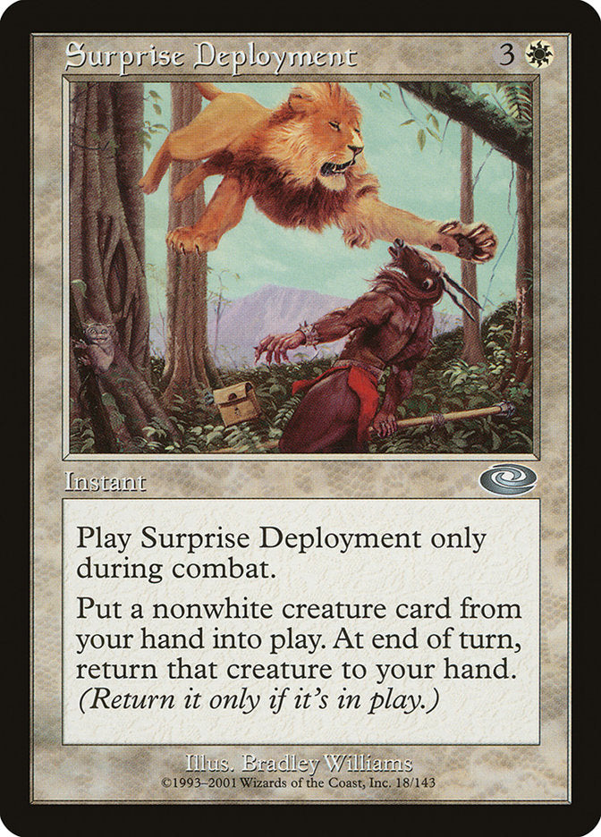 Surprise Deployment [Planeshift] | Webway Games
