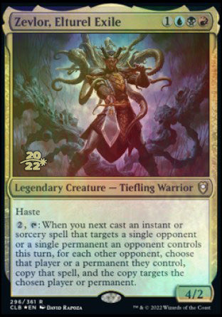 Zevlor, Elturel Exile [Commander Legends: Battle for Baldur's Gate Prerelease Promos] | Webway Games