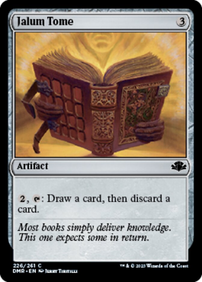 Jalum Tome [Dominaria Remastered] | Webway Games