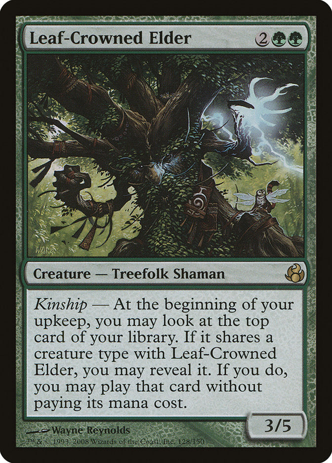 Leaf-Crowned Elder [Morningtide] | Webway Games