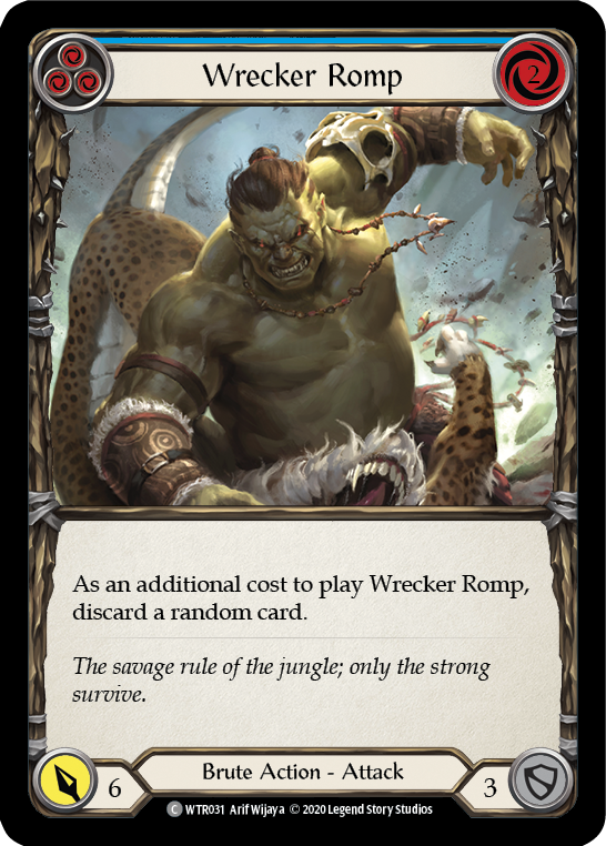Wrecker Romp (Blue) [U-WTR031] (Welcome to Rathe Unlimited)  Unlimited Normal | Webway Games