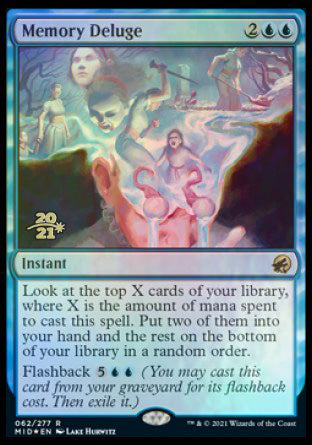 Memory Deluge [Innistrad: Midnight Hunt Prerelease Promos] | Webway Games