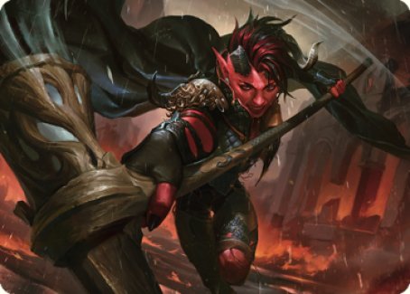 Karlach, Fury of Avernus Art Card (34) [Commander Legends: Battle for Baldur's Gate Art Series] | Webway Games