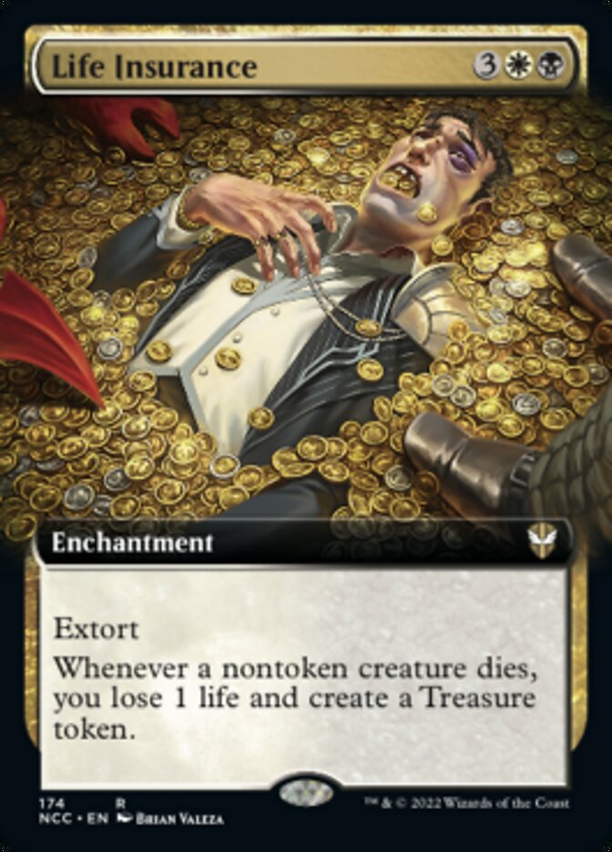 Life Insurance (Extended Art) [Streets of New Capenna Commander] | Webway Games