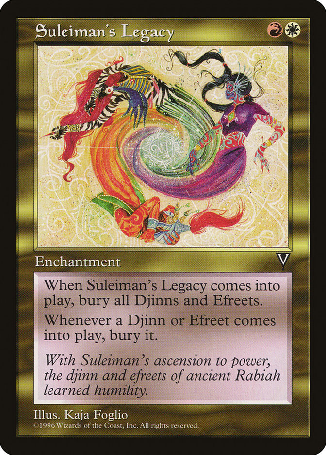 Suleiman's Legacy [Visions] | Webway Games