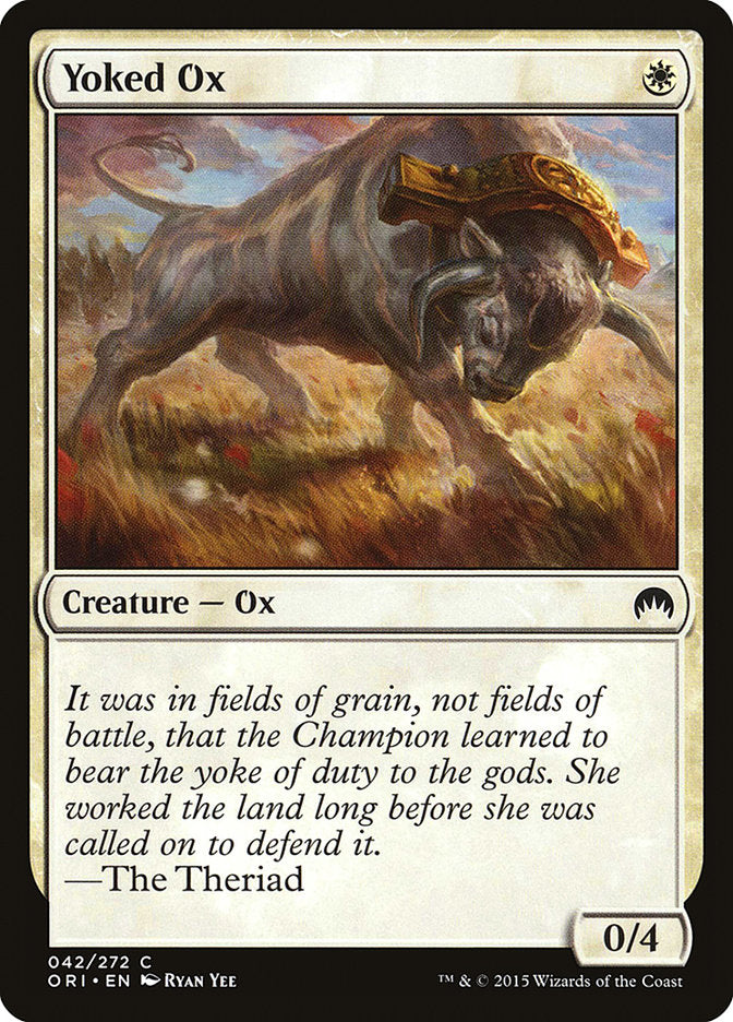 Yoked Ox [Magic Origins] | Webway Games