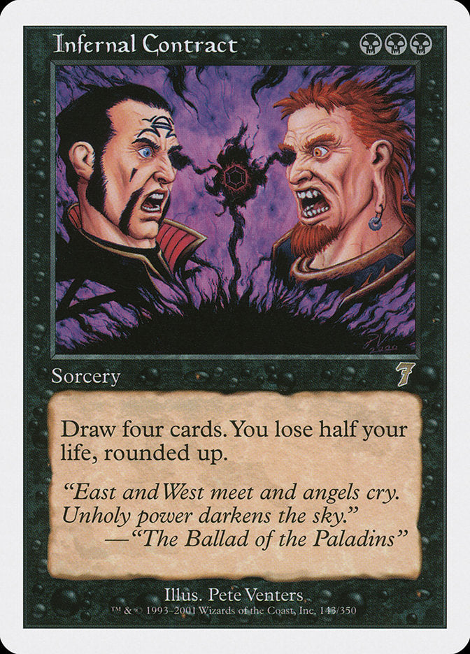 Infernal Contract [Seventh Edition] | Webway Games